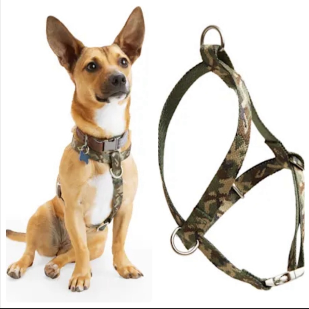 NWT Redy green Camo dog harness L